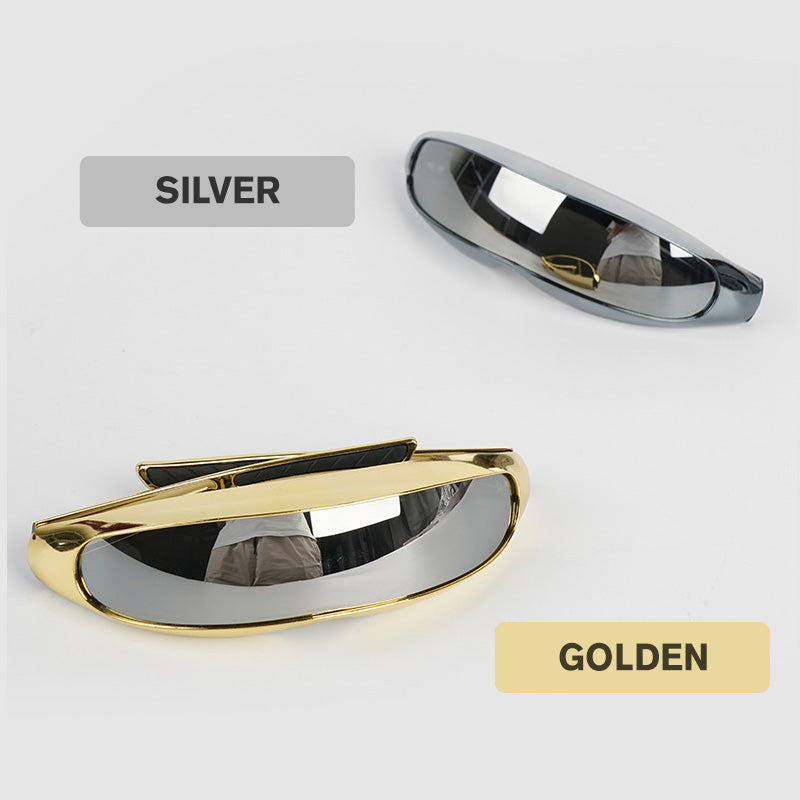 Welding goggles in one piece with mirror