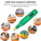 Stylish-shaped multifunctional mini grinding tool with 15000 rpm high speed