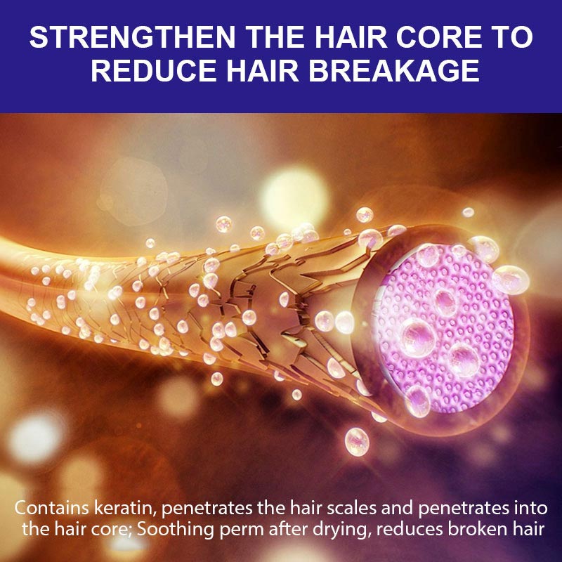 Purple keratin hair mask - locks in color and neutralizes brassiness and yellow tones for blonde silver-gray hair with light highlights
