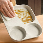 3-in-1 divided non-stick pan