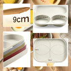 3-in-1 divided non-stick pan
