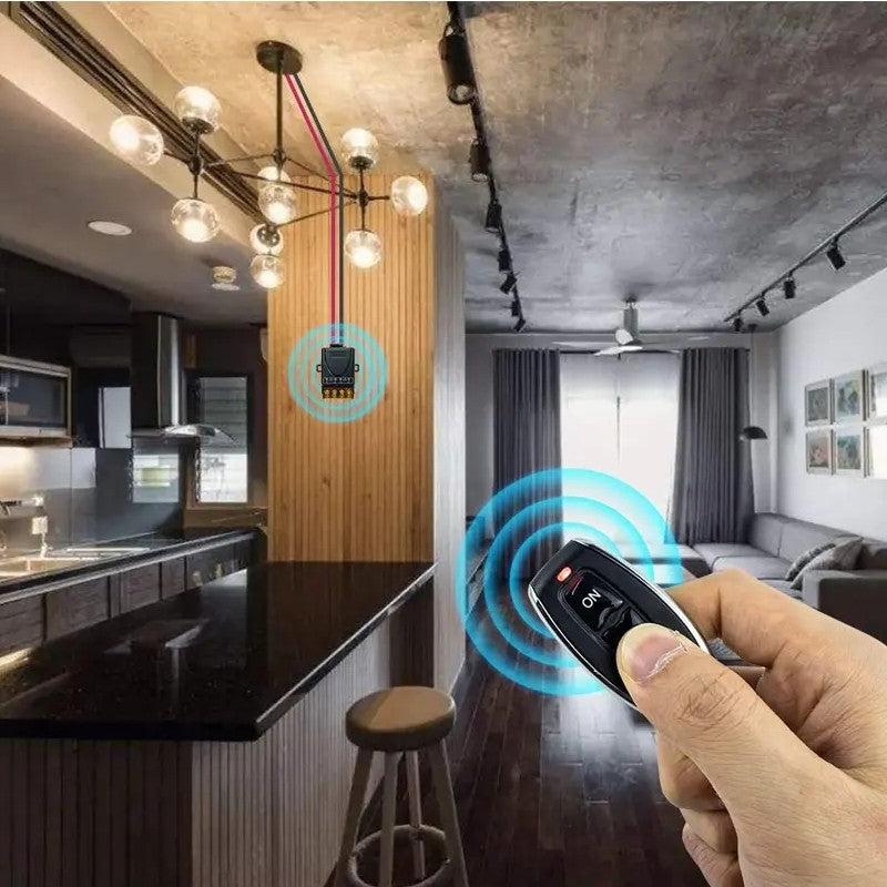LuxaControl Wireless Remote Control Switch Kit | Effortless control without the hassle of wiring