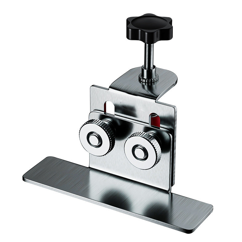 Quick installation tool for cabinet doors