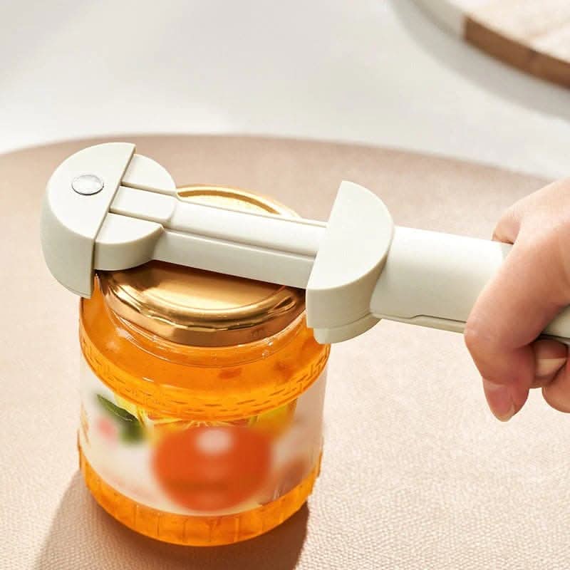 Adjustable bottle opener for effortless opening