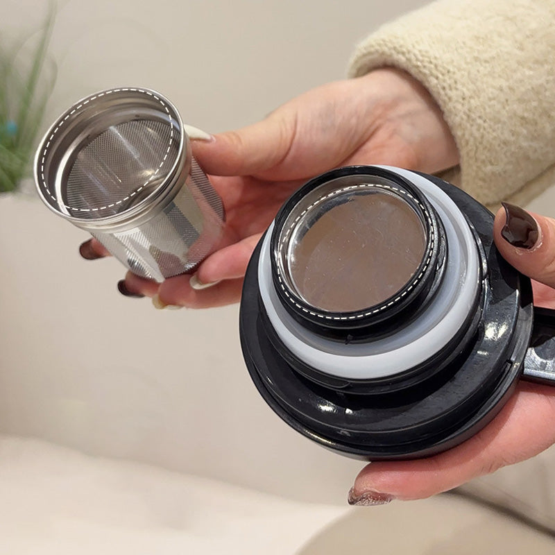 Limited time discount1000 ml vacuum insulated teapot with strainer