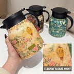 Limited time discount1000 ml vacuum insulated teapot with strainer