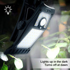 LuxeGlow Solar Clip Lamp | Easy installation with eco-friendly lighting