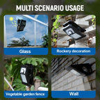 LuxeGlow Solar Clip Lamp | Easy installation with eco-friendly lighting