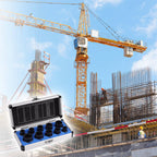 10 pcs. set with screw extractor for damaged screws