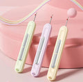 2-in-1 needle threaders and seam rolling tools