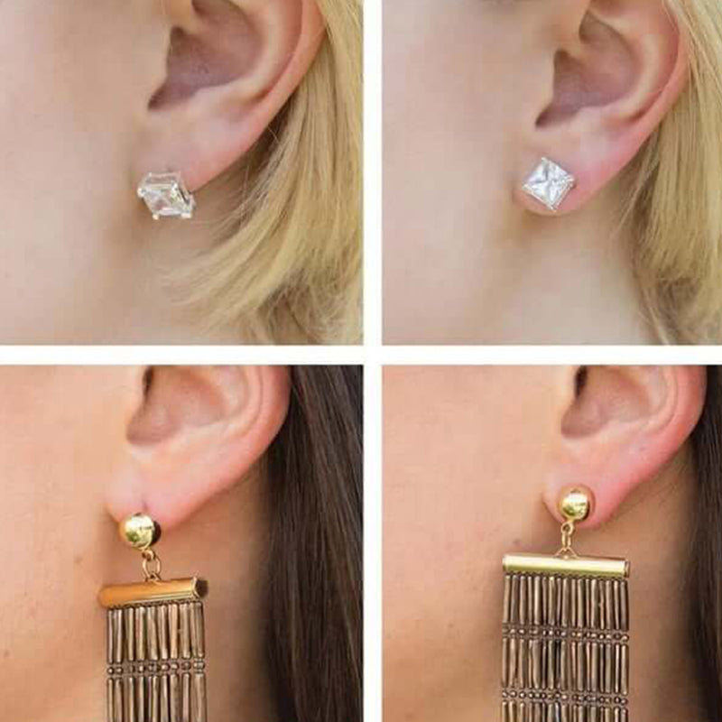 2025 New arrival 50% offEarrings in transparent silicone with strong support