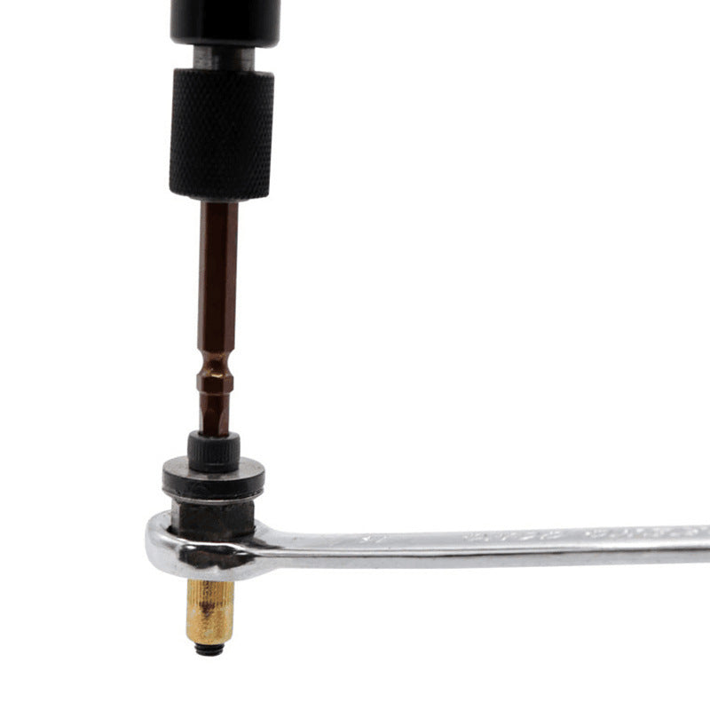 Set with hex nuts with flat head and insert pins