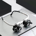 LED glasses with magnifying lenses (8x 15x 23x)