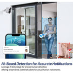 Solar-powered surveillance camera - wireless WiFi IP camera