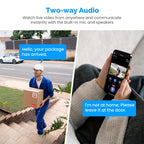 Solar-powered surveillance camera - wireless WiFi IP camera