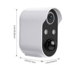 Solar-powered surveillance camera - wireless WiFi IP camera