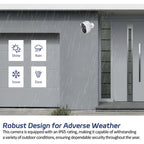 Solar-powered surveillance camera - wireless WiFi IP camera