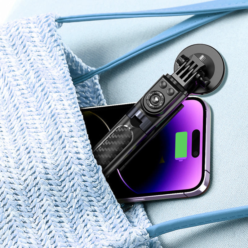LuxuraSnap Elite Selfie Stick Tripod | Take stunning selfies with integrated LED fill light