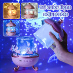 Bluetooth night light projector