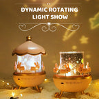 Bluetooth night light projector