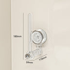 Multifunctional vacuum suction cup toilet paper holder