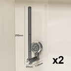 Multifunctional vacuum suction cup toilet paper holder