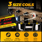 Magnetic induction heater set - 1100W induction heating tool for bolt removal