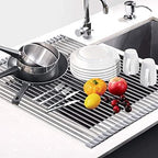 Foldable kitchen dishwasher
