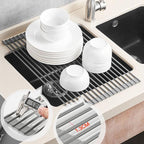 Foldable kitchen dishwasher