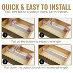 DIY division of dresser drawers