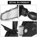 Mini forestry chainsaw for household use