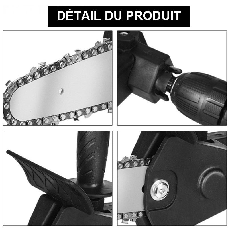 Mini forestry chainsaw for household use