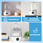 Portable rechargeable mini washing machine for underwear！