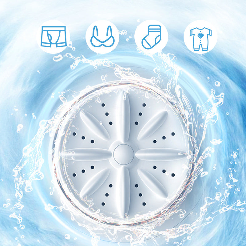 Portable rechargeable mini washing machine for underwear！