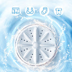 Portable rechargeable mini washing machine for underwear！