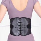 Adjustable back support belt for lower back