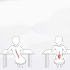 Adjustable back support belt for lower back