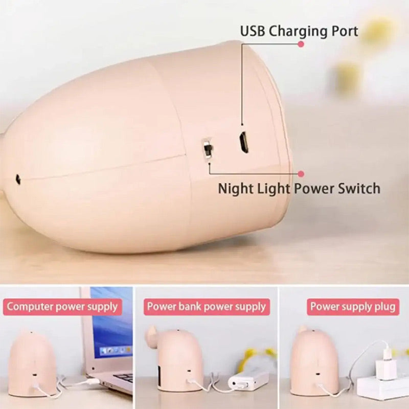 Peacock Projection Wall Lamp with Remote Control