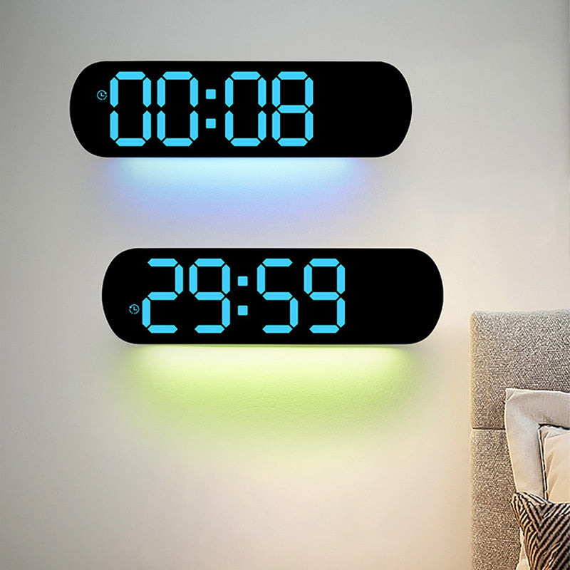Multifunctional Decorative LED Digital Wall Clock