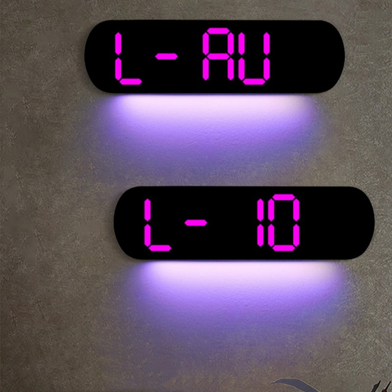 Multifunctional Decorative LED Digital Wall Clock