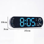 Multifunctional Decorative LED Digital Wall Clock