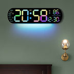 Multifunctional Decorative LED Digital Wall Clock