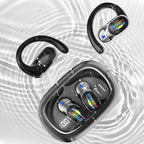 Waterproof open earplugs with noise reduction