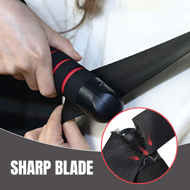 Multifunctional 3-in-1 car door safety handle