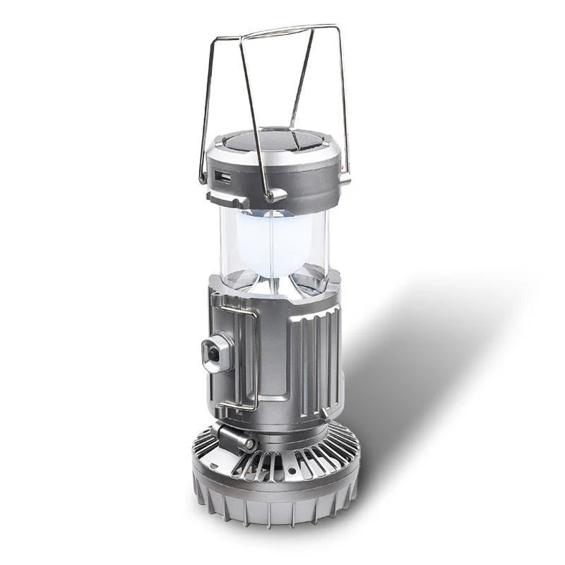 LuxeSolar Aventura 2 in 1 | Solar light and portable fan for outdoor adventures