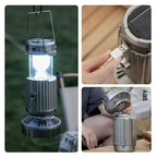 LuxeSolar Aventura 2 in 1 | Solar light and portable fan for outdoor adventures