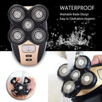 5-in-1 multifunctional 4D electric shaver