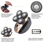 5-in-1 multifunctional 4D electric shaver