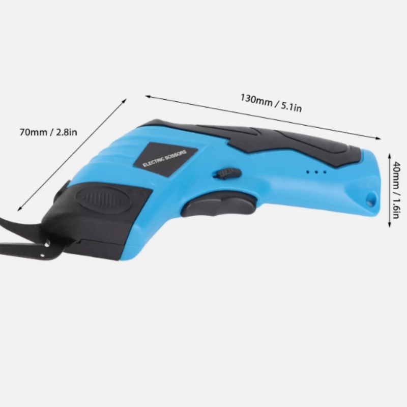 LuxCut Elegant Rechargeable Scissors | Manual electric scissors for precision and convenience
