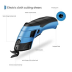 LuxCut Elegant Rechargeable Scissors | Manual electric scissors for precision and convenience